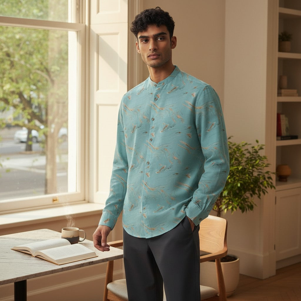 Cotton Polyester Half Kurta